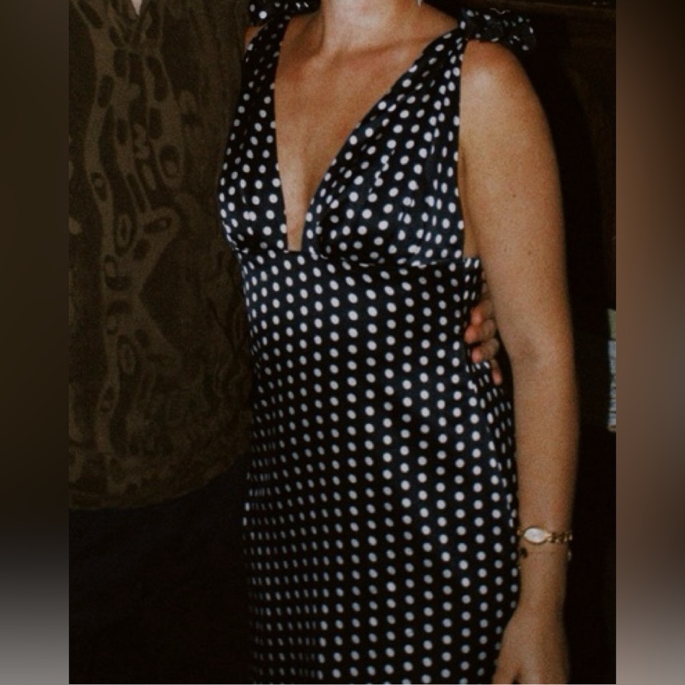 Revolve About Us tie strap dress